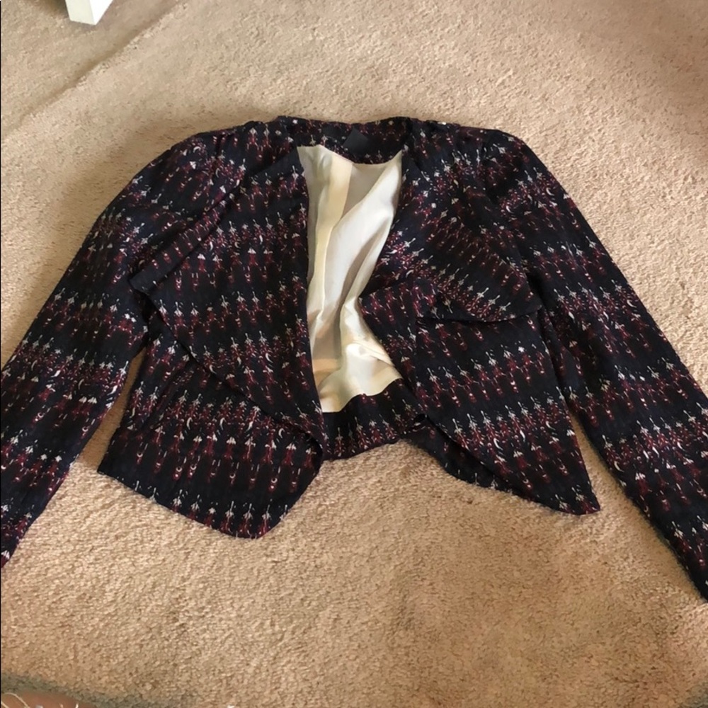 H&M cropped blazer